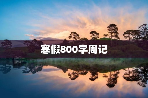 寒假800字周记:别样的假期生活 寒假800字周记:别样的假期生活