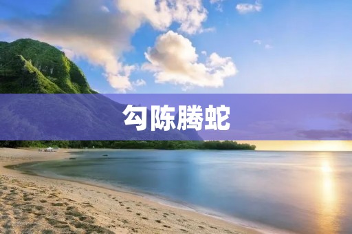 勾陈腾蛇:神话中的传奇神兽 勾陈腾蛇:神话中的传奇神兽
