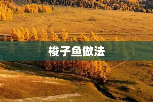 梭子鱼做法:美味佳肴的制作方法 梭子鱼做法:美味佳肴的制作方法