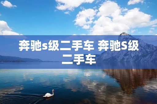 奔驰s级二手车 奔驰S级二手车