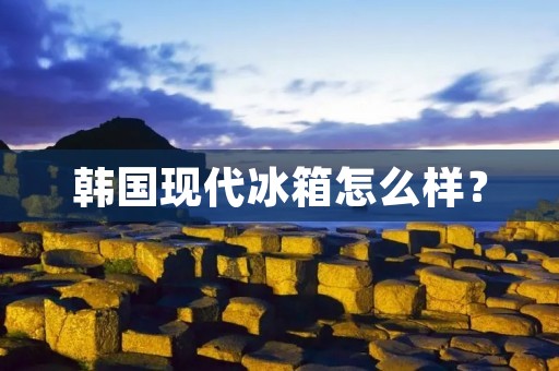 韩国现代冰箱怎么样? 韩国现代冰箱怎么样?