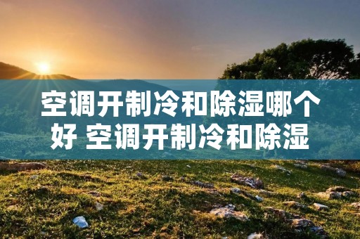 空调开制冷和除湿哪个好 空调开制冷和除湿哪个好一点 空调开制冷和除湿哪个好 空调开制冷和除湿哪个好一点