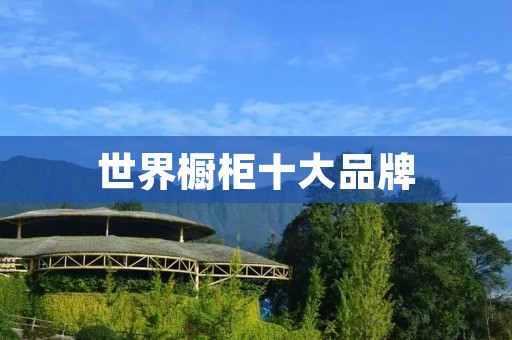 世界橱柜十大品牌:引领橱柜行业的品质之选 世界橱柜十大品牌:引领橱柜行业的品质之选