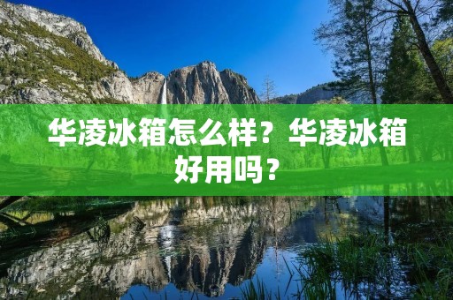 华凌冰箱怎么样?华凌冰箱好用吗? 华凌冰箱怎么样?华凌冰箱好用吗?