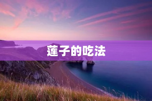 莲子的吃法:多种方法尝鲜 莲子的吃法:多种方法尝鲜