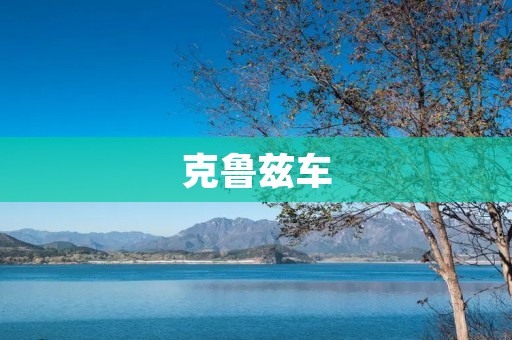 克鲁兹车：领先科技的驾驶体验
