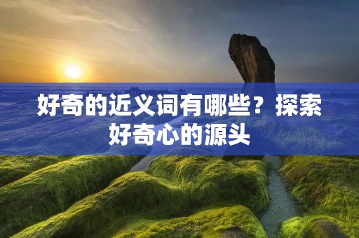 好奇的近义词有哪些?探索好奇心的源头