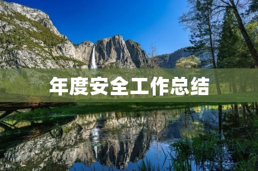 年度安全工作总结：加强安全管理，共建和谐社会