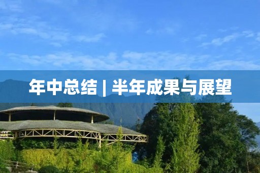 年中总结 | 半年成果与展望