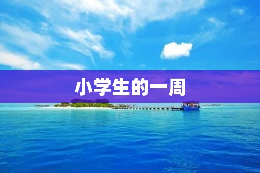 小学生的一周