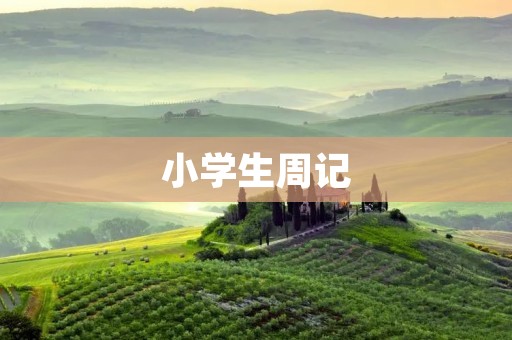 小学生周记：我的快乐假期