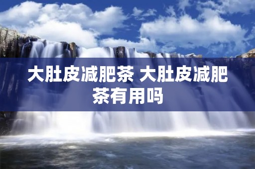 大肚皮减肥茶 大肚皮减肥茶有用吗
