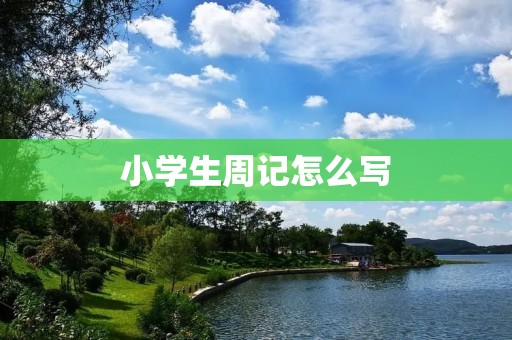 小学生周记怎么写
