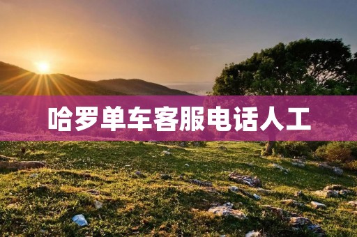 哈罗单车****人工:专业、快速、贴心的服务 哈罗单车****人工:专业、快速、贴心的服务