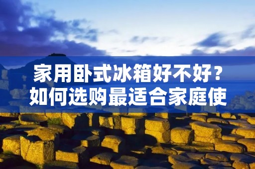 家用卧式冰箱好不好？如何选购最适合家庭使用的冰箱？