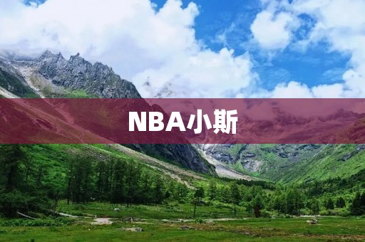 NBA小斯:从天赋到成为超级巨星 NBA小斯:从天赋到成为超级巨星