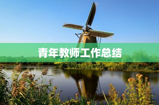 青年教师工作总结:以成长为目的,追求卓越