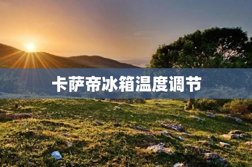 卡萨帝冰箱温度调节:如何让食物保鲜更久? 卡萨帝冰箱温度调节:如何让食物保鲜更久?