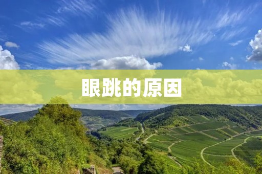 眼跳的原因:揭开神秘的眼睛语言 眼跳的原因:揭开神秘的眼睛语言