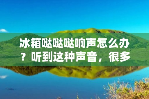 冰箱哒哒哒响声怎么办？听到这种声音，很多人都会感到十分困扰。冰箱作为家庭中不可或缺的电器之一，如果出现异常响声，不仅会影响家庭生活，还可能会导致冰箱故障，严重的甚至会损坏冰箱。那么，冰箱哒哒哒响声是怎么回事呢？如何解决这个问题？