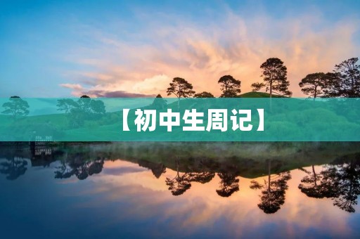 【初中生周记】