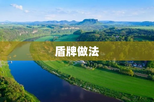 盾牌做法：手工打造属于自己的独特武器