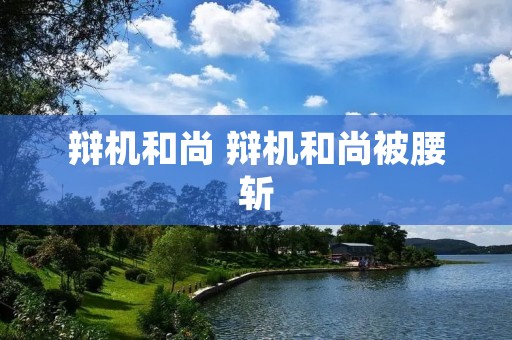 辩机和尚 辩机和尚被腰斩