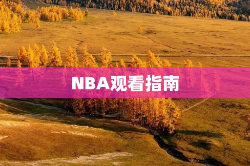 NBA观看指南：如何享受最佳观赛体验