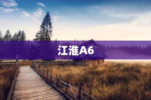 江淮A6:一款实用性与豪华感并存的中级车 江淮A6:一款实用性与豪华感并存的中级车