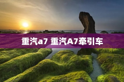 重汽a7 重汽A7牵引车 重汽a7 重汽A7牵引车