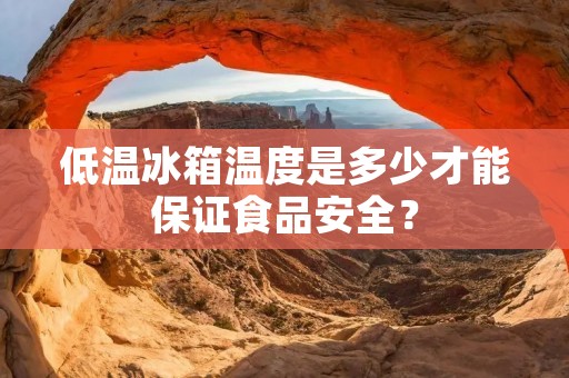 低温冰箱温度是多少才能保证食品安全？