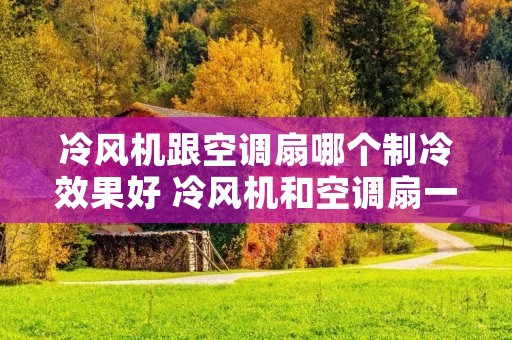 冷风机跟空调扇哪个制冷效果好 冷风机和空调扇一样吗
