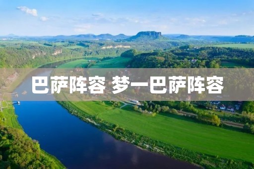 巴萨阵容 梦一巴萨阵容