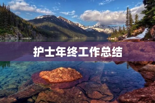 护士年终工作总结：我的成长与收获