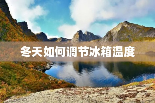 冬天如何调节冰箱温度 冬天如何调节冰箱温度