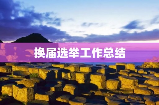 换届选举工作总结