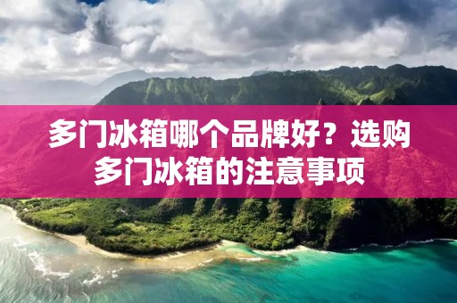 多门冰箱哪个品牌好？选购多门冰箱的注意事项