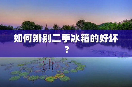 如何辨别二手冰箱的好坏？