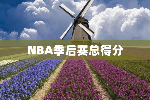NBA季后赛总得分：创造历史的背后故事