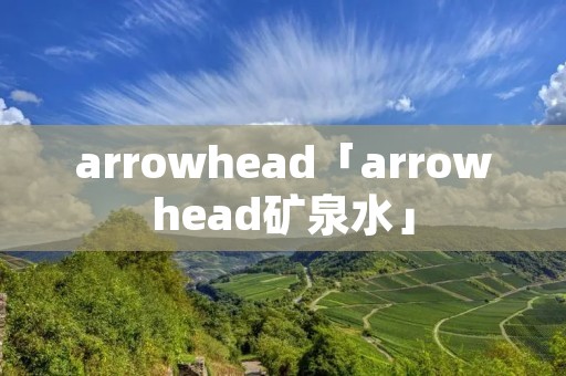 arrowhead「arrowhead矿泉水」