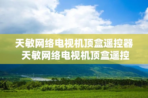 天敏网络电视机顶盒遥控器 天敏网络电视机顶盒遥控器键失灵