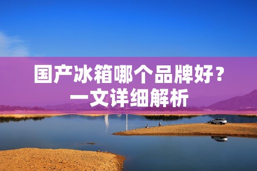 国产冰箱哪个品牌好?一文详细解析 国产冰箱哪个品牌好?一文详细解析