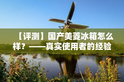 【评测】国产美菱冰箱怎么样?——真实使用者的经验分享 【评测】国产美菱冰箱怎么样?——真实使用者的经验分享