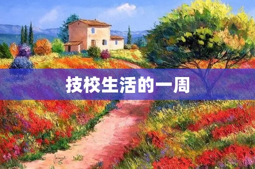 技校生活的一周