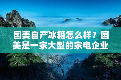 国美自产冰箱怎么样?国美是一家大型的家电企业,其自产的冰箱种类繁多,从小型冰箱到大型冰箱,从单门到多门,从节能型到智能型,应有尽有。那么,这些冰箱到底怎么样呢?接下来,我们就来详细了解一下。 国美自产冰箱怎么样?国美是一家大型的家电企业,其自产的冰箱种类繁多,从小型冰箱到大型冰箱,从单门到多门,从节能型到智能型,应有尽有。那么,这些冰箱到底怎么样呢?接下来,我们就来详细了解一下。