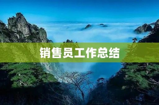销售员工作总结：如何成为优秀的销售员