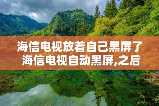 海信电视放着自己黑屏了 海信电视自动黑屏,之后过段时间又好了 海信电视放着自己黑屏了 海信电视自动黑屏,之后过段时间又好了