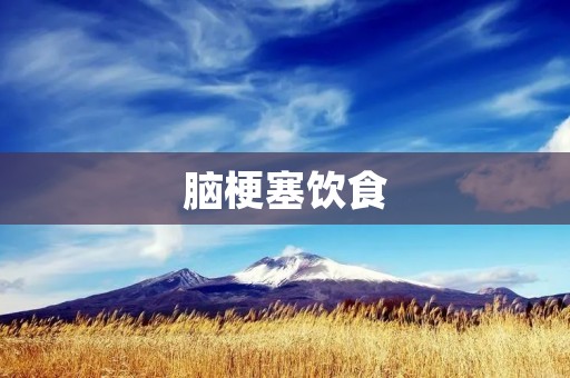 脑梗塞饮食:预防和治疗的有效途径 脑梗塞饮食:预防和治疗的有效途径