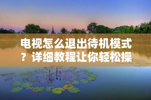 电视怎么退出待机模式?详细教程让你轻松操作
