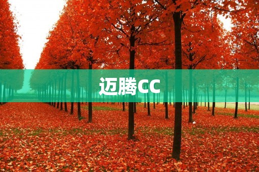 迈腾CC：华丽进阶的高端豪华车